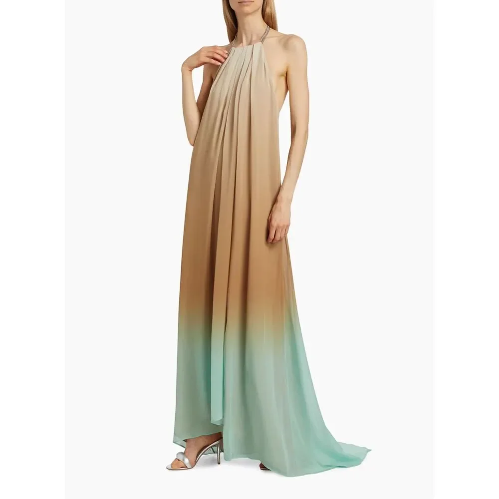 NWT STAUD Positano Maxi Dress Size S $595 - Picture 3 of 11